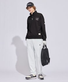 PW CIRCULUS 【MEN】ハーフジップ 裏毛スウェットトップス ゴルフ