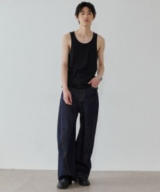 WEGO コットンリブタンクトップ