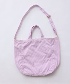 LENO NEWS PAPER BAG CANDY STRIPE / ニュースペーパーバッグ