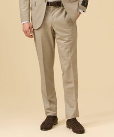 J.PRESS MEN 夏に嬉しい6つの高機能【セットアップ対応】【J.PRESS-POOL WOOL】ジャージーセットアップ スラックス