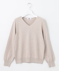 J.PRESS LADIES L 【洗える】PRINCE Vネック ニット