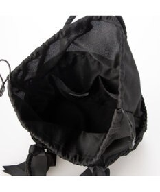 UNBILLION カシュカシュ cachecache / 下がりグログラン柄編みトート カゴバッグ