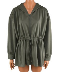 San-ai Resort（三愛水着楽園） 【SALE】シャツ風パーカーM・L【Big Apple's（ビッグアップルズ）】