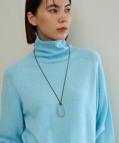 UNFILO カシミヤビスコース ニットタートル