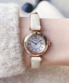 CITIZEN 【小さくて可愛い】18.4mmの小ぶりなラウンド形 電池交換のいらないエコ・ドライブ