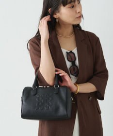 russet 《composition》レザー2WAYミニボストンバッグ(CE-1684)