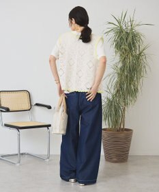AMERICAN HOLIC クロシェ風ニットベスト