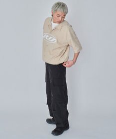 WEGO 【ユニセックス着用ITEM】リップストップグラフィックシャツ（SS）