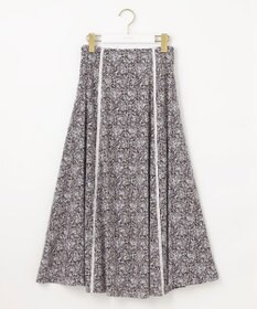 ANY SIS 【洗える】ラインポイントフラワー スカート