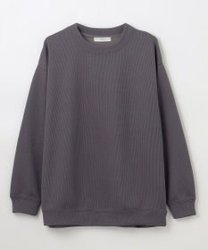 ANY L 【洗濯機可】ダブルフェイスジャージープルオーバー