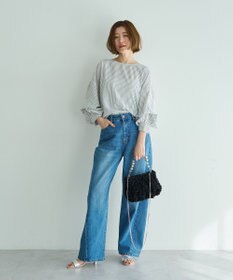 YECCA VECCA 2wayボリューム袖ブラウス