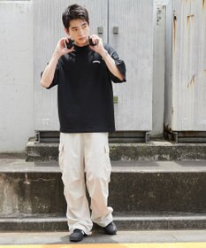 WEGO 【ユニセックス着用ITEM】ストレートロゴプリントT（SS）