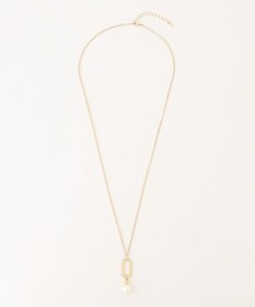 組曲 パールライクオーバルライン ネックレス