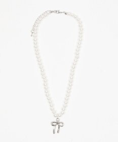 WEGO Lモチーフトップパールネックレス