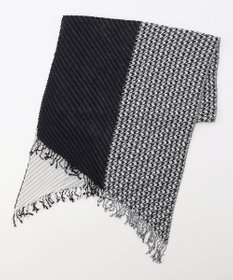 JOSEPH HOMME 新色【上質素材】シルクカシミヤ　 千鳥パターンプリーツ ブラック系