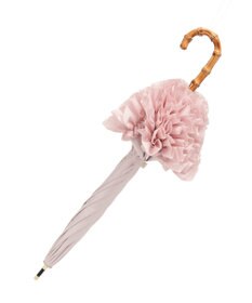 Maison de FLEUR 《晴雨兼用》遮光&UV CUT フリル傘