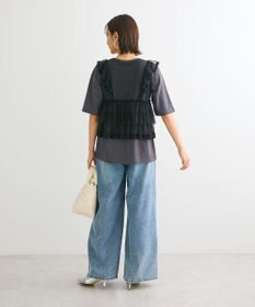 Green Parks ・ＥＬＥＮＣＡＲＥ　ＤＵＥ　チュールラッフルベスト