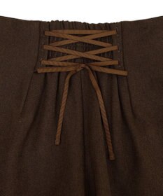 earth music&ecology バックレースアップショートパンツ