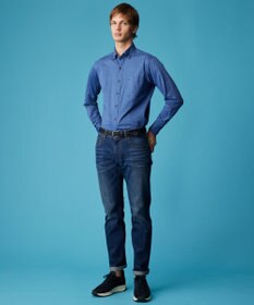 JOSEPH ABBOUD 【ストレッチ・洗える】コンパクトジャージーシャンブレー