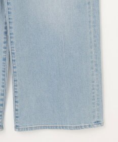 J.PRESS LADIES 【洗える】BASIC STRETCH DENIM ワイド ストレート デニム
