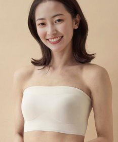 WACOAL ノンワイヤーブラ [GOCOCi][ワコール] ズレにくい 背中の段差を軽減 立体的なバストシルエット ゴコチ ストラップレス レディース CGG583 /ワコール