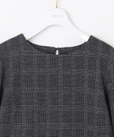 ANY SIS 【WEB・一部店舗限定】カットジャカードペプラム セットアップ