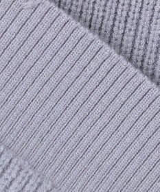 ANY SIS 【Oggi1月号掲載】モックネック袖パール調 ニット