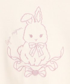 ANY KIDS アニマル刺繍 裏シャギー トレーナー