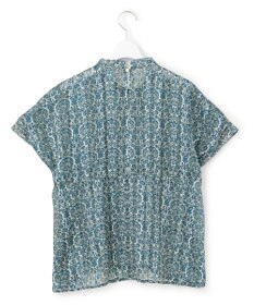 J.PRESS YORK STREET 【WOMEN】オリジナルタイルプリント ブラウス