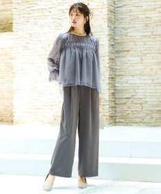 ANY SIS 【Lily Calin】チュールレイヤードパンツ ドレス