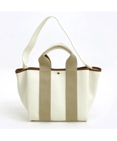 UNBILLION cachecache 太ショルダー付き2wayテープトートバッグ