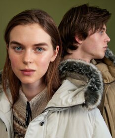 JOSEPH ABBOUD MOUNTAIN 【ECO撥水/ECOファー/9ポケット/ユニセックス】ＰＥ／ＮＹピーチダウン コート