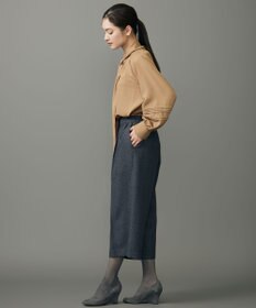 自由区 【カタログ掲載】ソフトスパンビエラボウタイ ブラウス