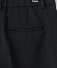 23区 【洗える】ウールライクカルゼ テーパード パンツ