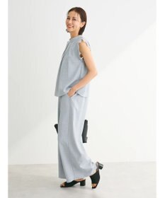 Green Parks ・ＥＬＥＮＣＡＲＥ　ＤＵＥ　リネンライクレースブラウス