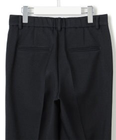 23区 【洗える】ウールライクカルゼ テーパード パンツ