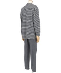 ワコール／睡眠科学 メンズ パジャマ 長袖 長ズボン ルームウェア 吸湿発熱性(本体) レディースパジャマあり(YDW463) 上下セット かぶりタイプ YGW464 睡眠科学／ワコール