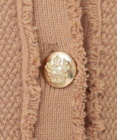 Feroux 【ONWARD CROSSET MAG掲載】ツイードライクニット ジャケット