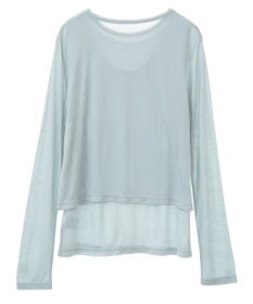 Green Parks ・Ｐｅｔｉｔ　Ｆｌｅｕｒ　レイヤードシアープルオーバ