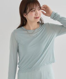 Green Parks ・Ｐｅｔｉｔ　Ｆｌｅｕｒ　レイヤードシアープルオーバ