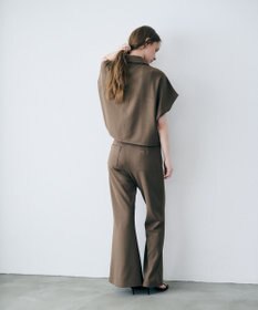 uncrave ジョーゼットダブルジャージー フレアパンツ