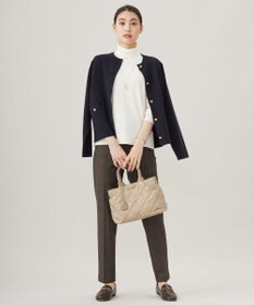 J.PRESS LADIES 【洗える】VIS/PE ROME ニット カーディガン