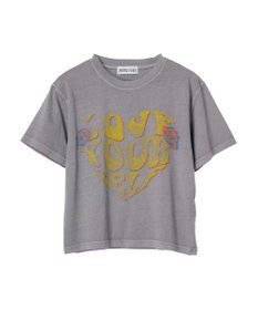 Green Parks ・Ｄｏｕｂｌｅ　Ｆｌａｇｓウ゛ィンテージライクプリントＴ