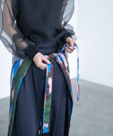 COQ 2WAY HALF LEAVES 前後2WAYパンツ