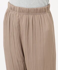 SHARE PARK LADIES 【洗える】アンティークサテンプリーツパンツ