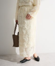 Green Parks 刺繍レーススカート