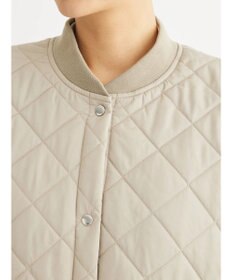 Green Parks 撥水加工　中綿キルトミドル丈コート