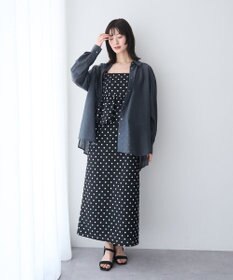 YECCA VECCA バック釦シアーシャツ