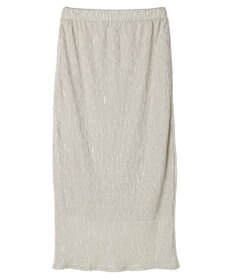 Green Parks シャイニープリーツナロースカート