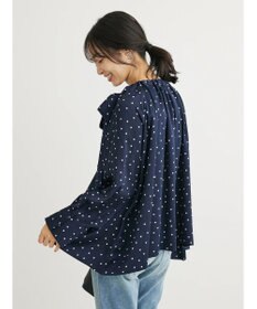 Green Parks Ｂ．ドットリボンブラウス